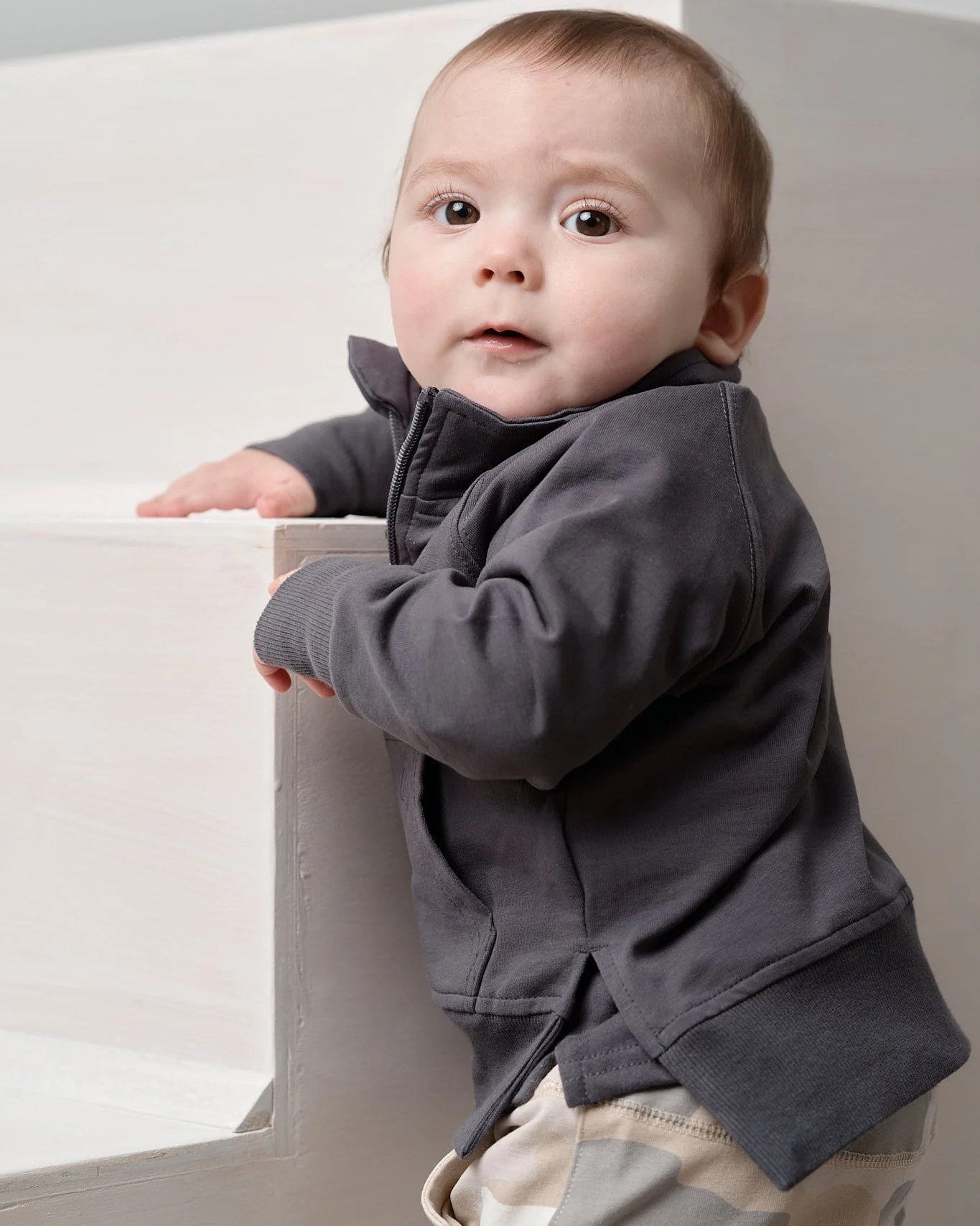 Quarter Zip Pullover - Iron - Image 10