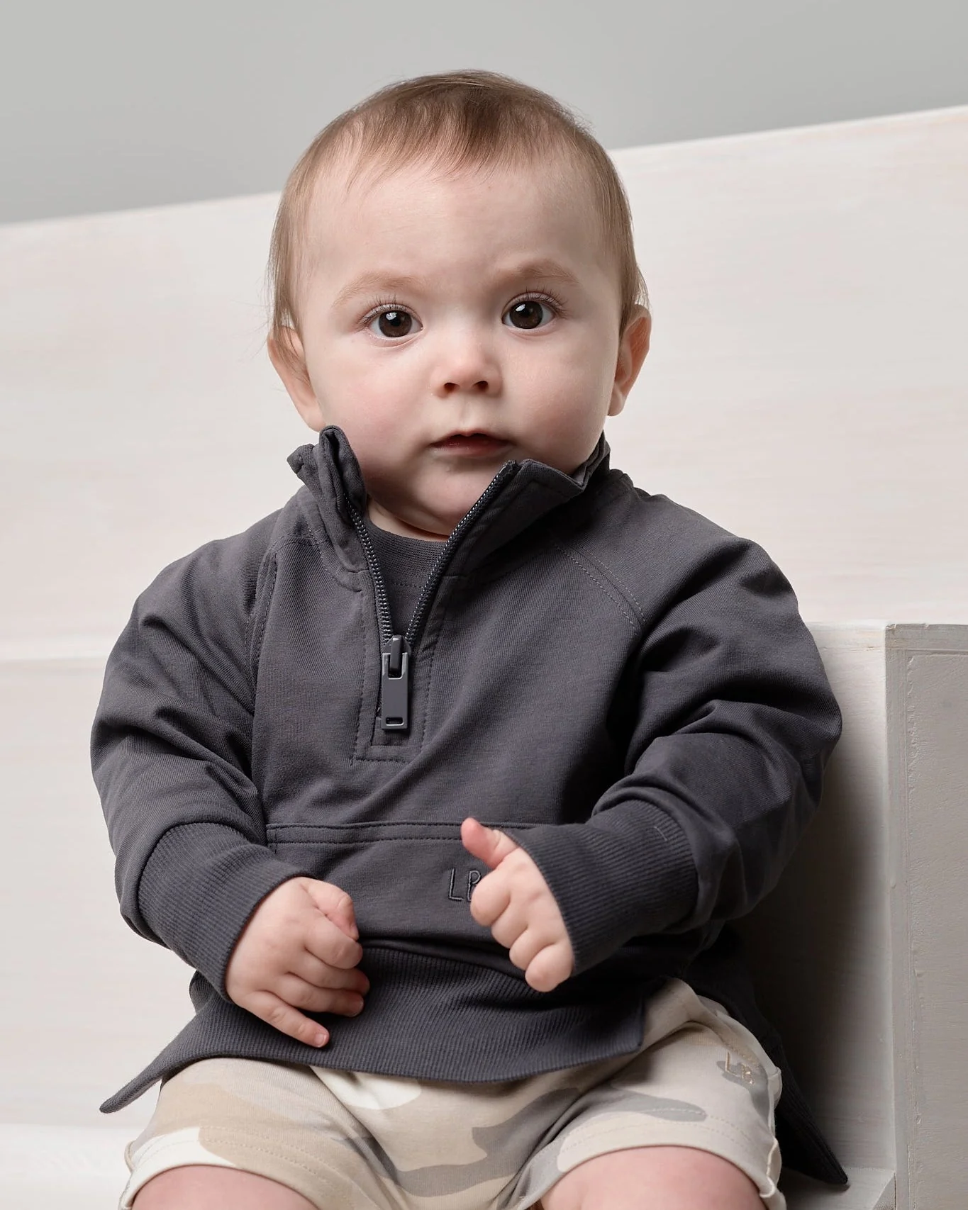Quarter Zip Pullover - Iron - Image 5