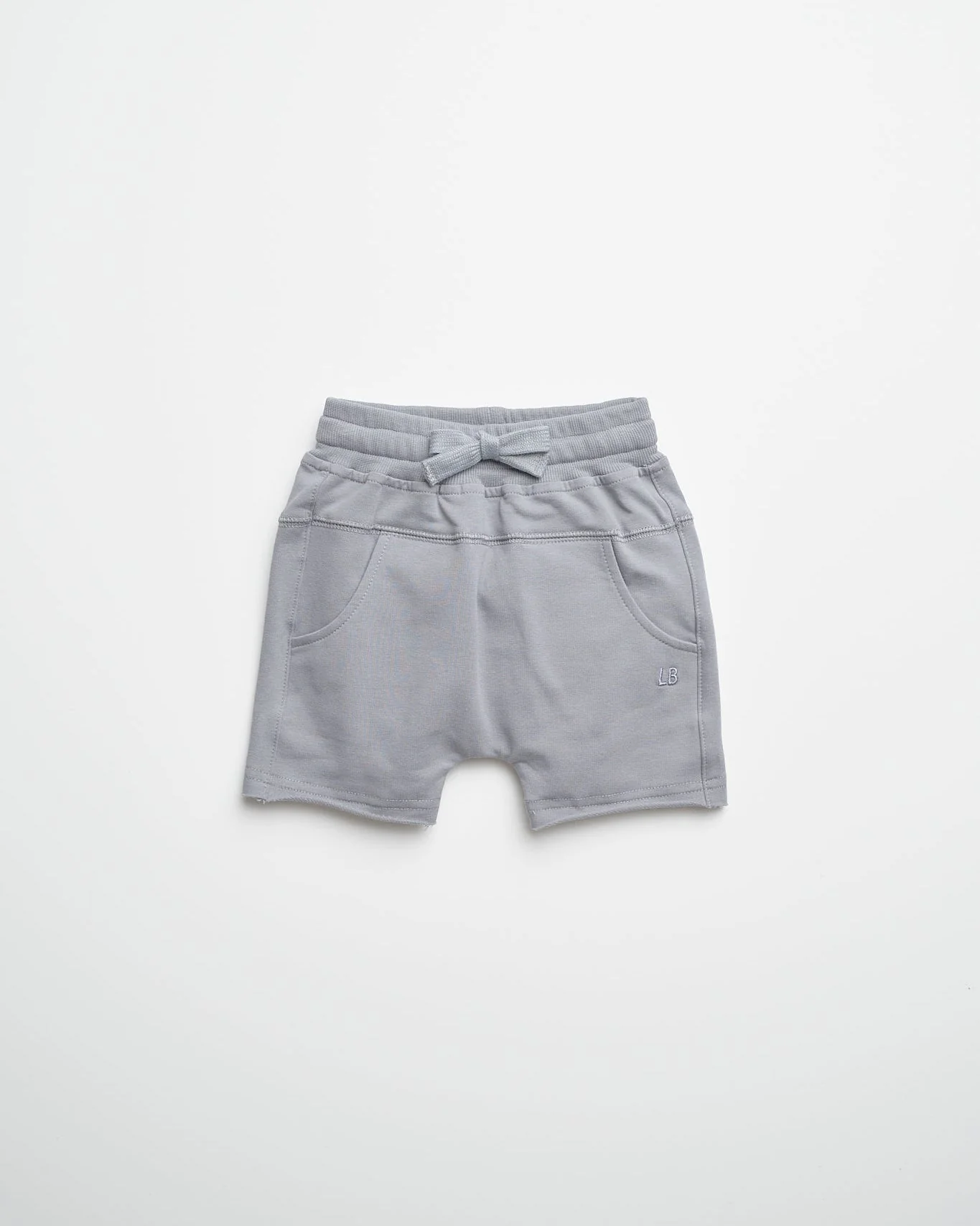 Raw Edge Harem Short - Stormshell - Image 2