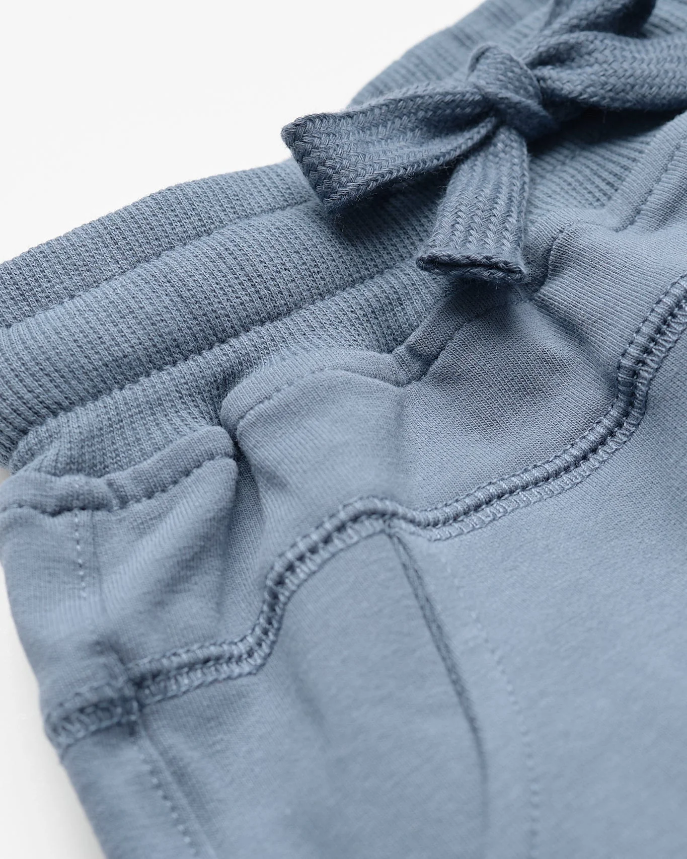 Raw Edge Harem Short - Worn Indigo - Image 10