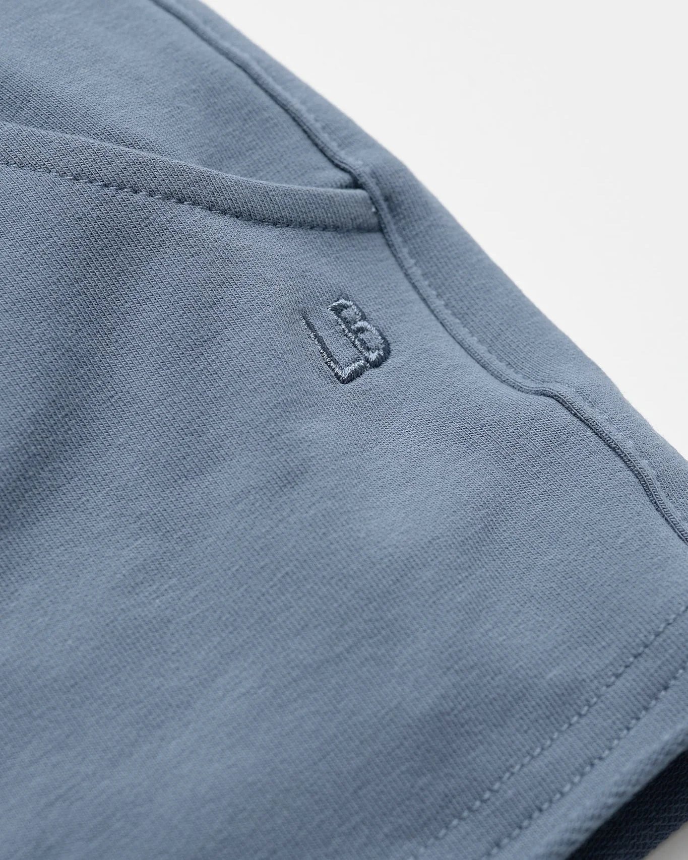 Raw Edge Harem Short - Worn Indigo - Image 8