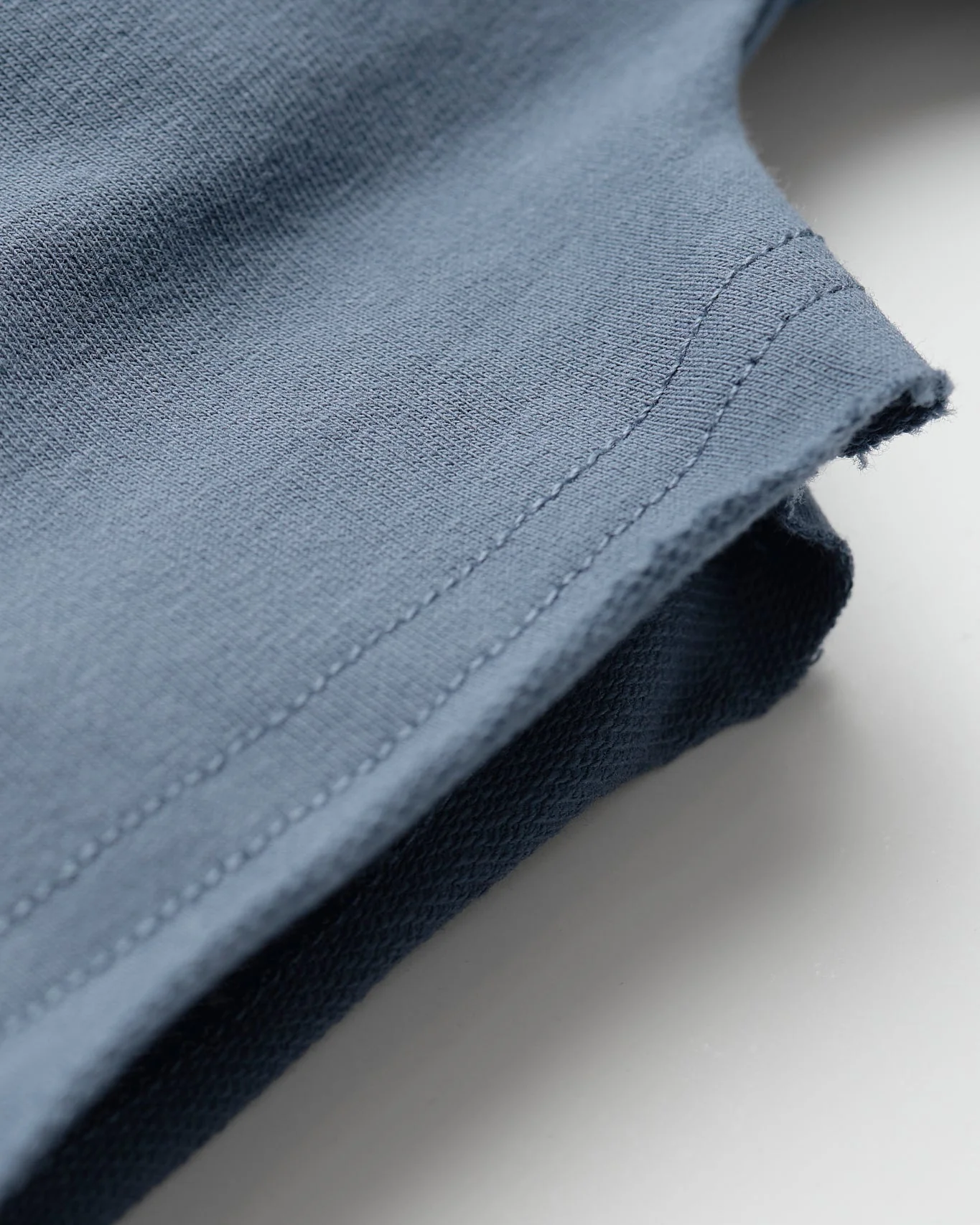 Raw Edge Harem Short - Worn Indigo - Image 9