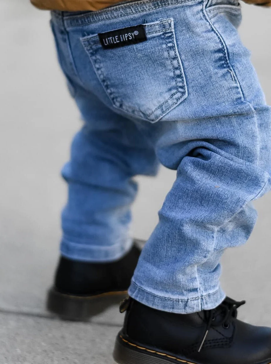 Relaxed Fit Distressed Denim - Image 9