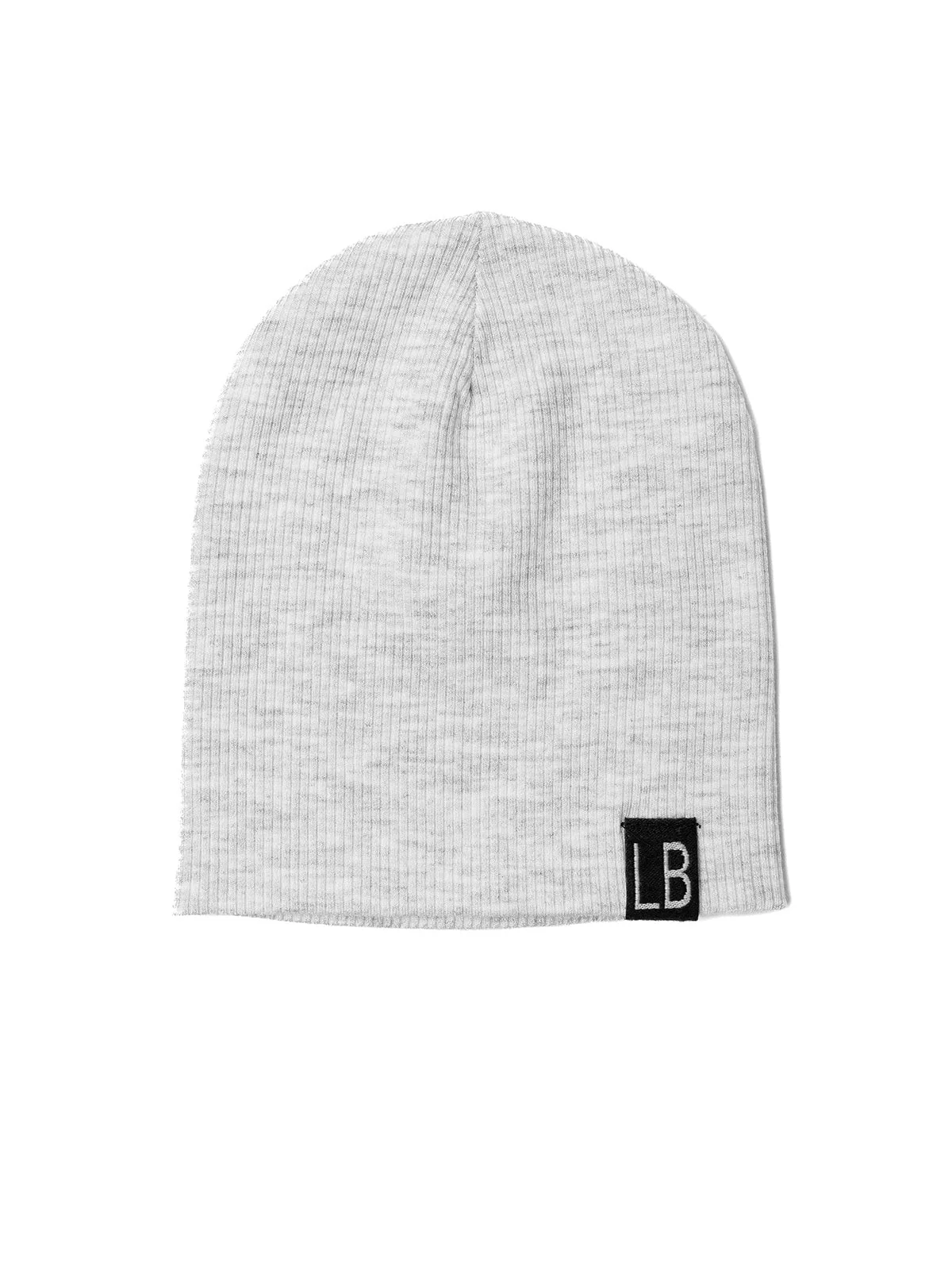 Ribbed Beanie - Grey - Image 3
