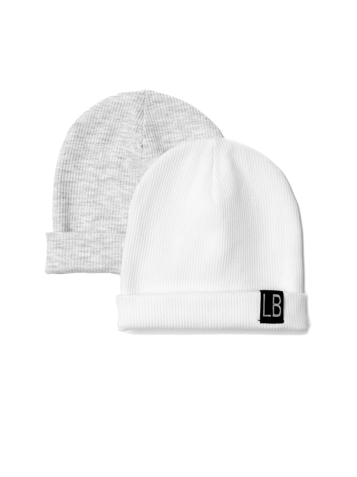 Ribbed Beanie - White - Image 5