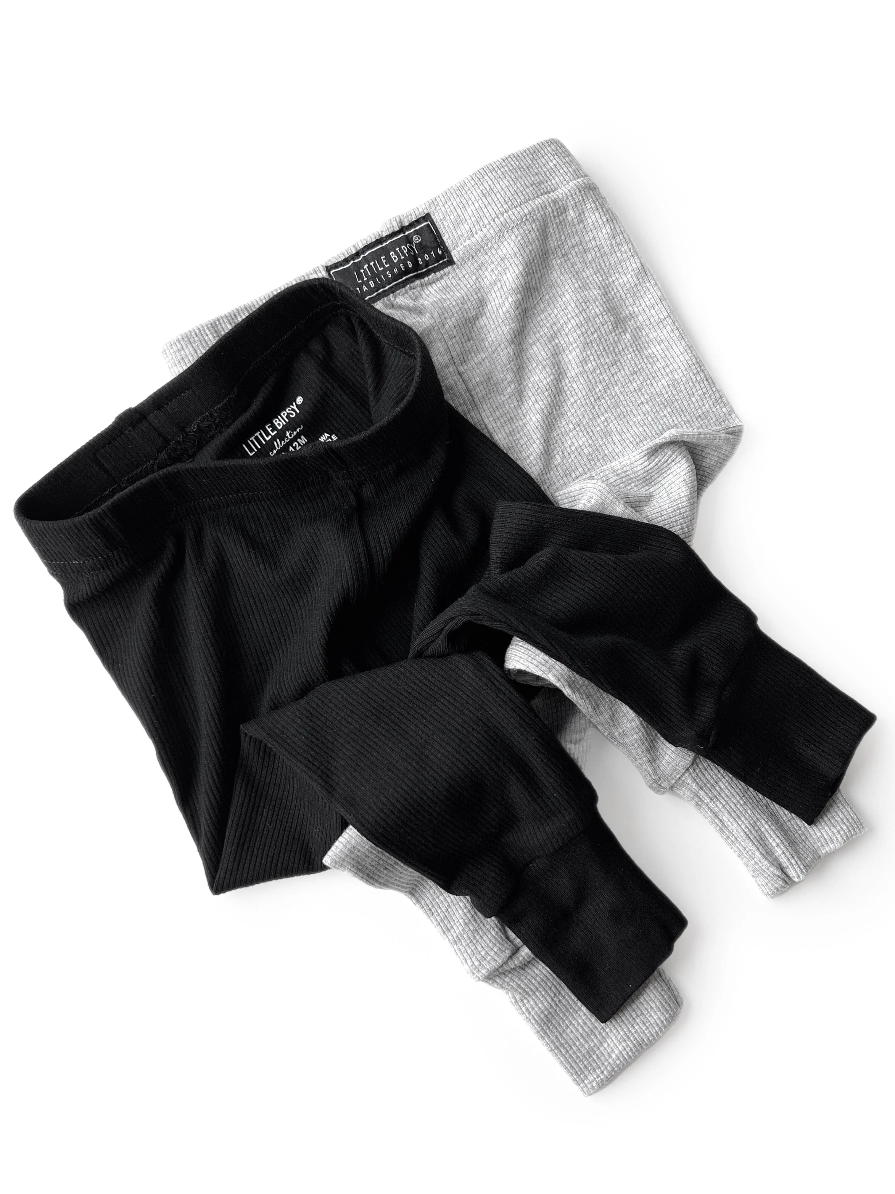 Ribbed Legging - Grey - Image 6