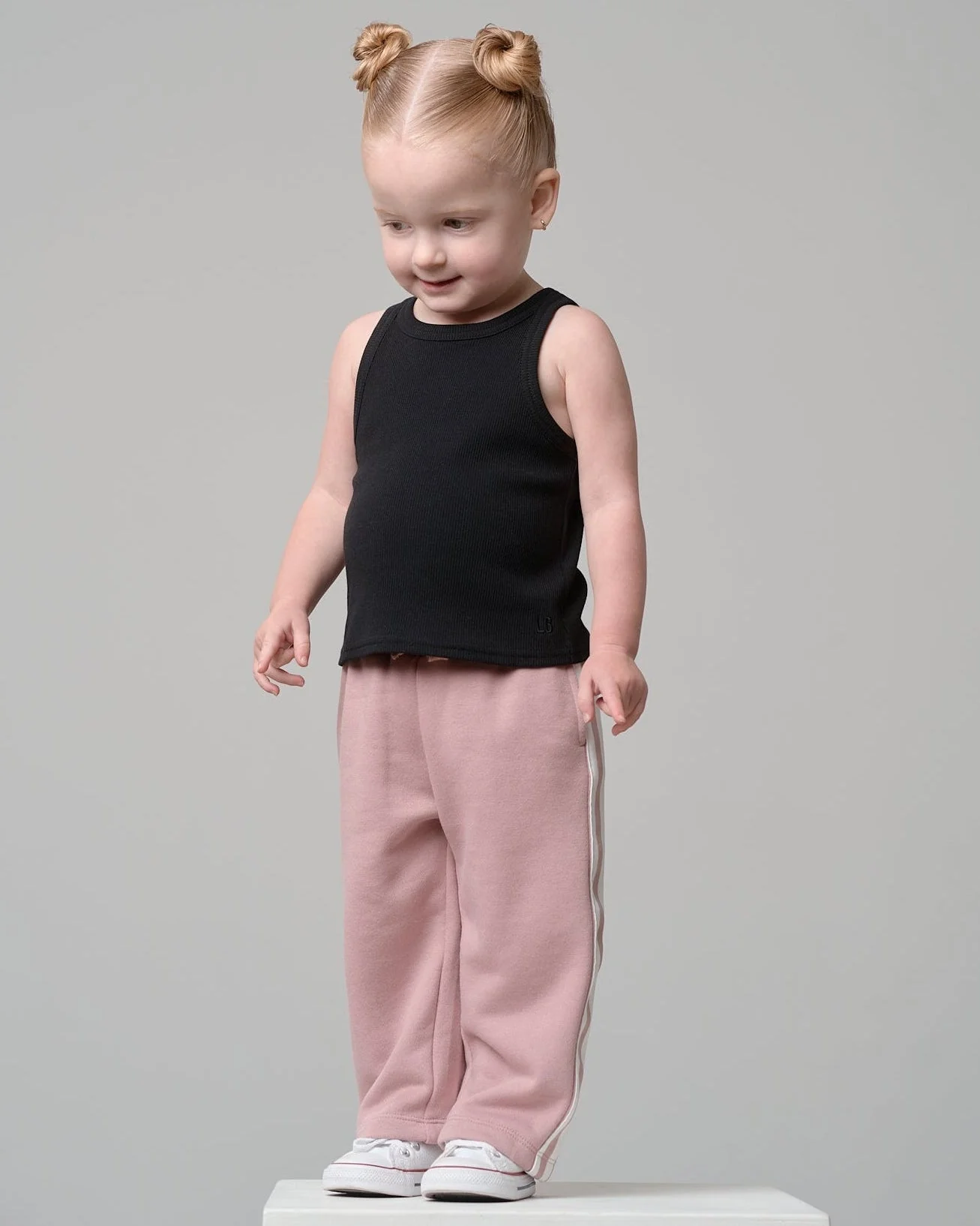 Ribbed Tank - Black - Image 3