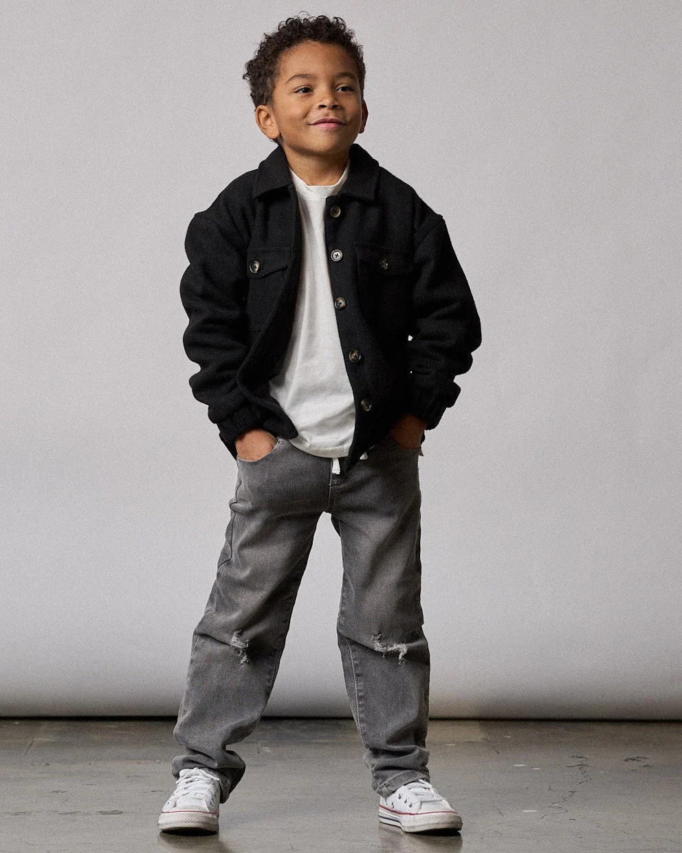 Shacket - Black - Image 3