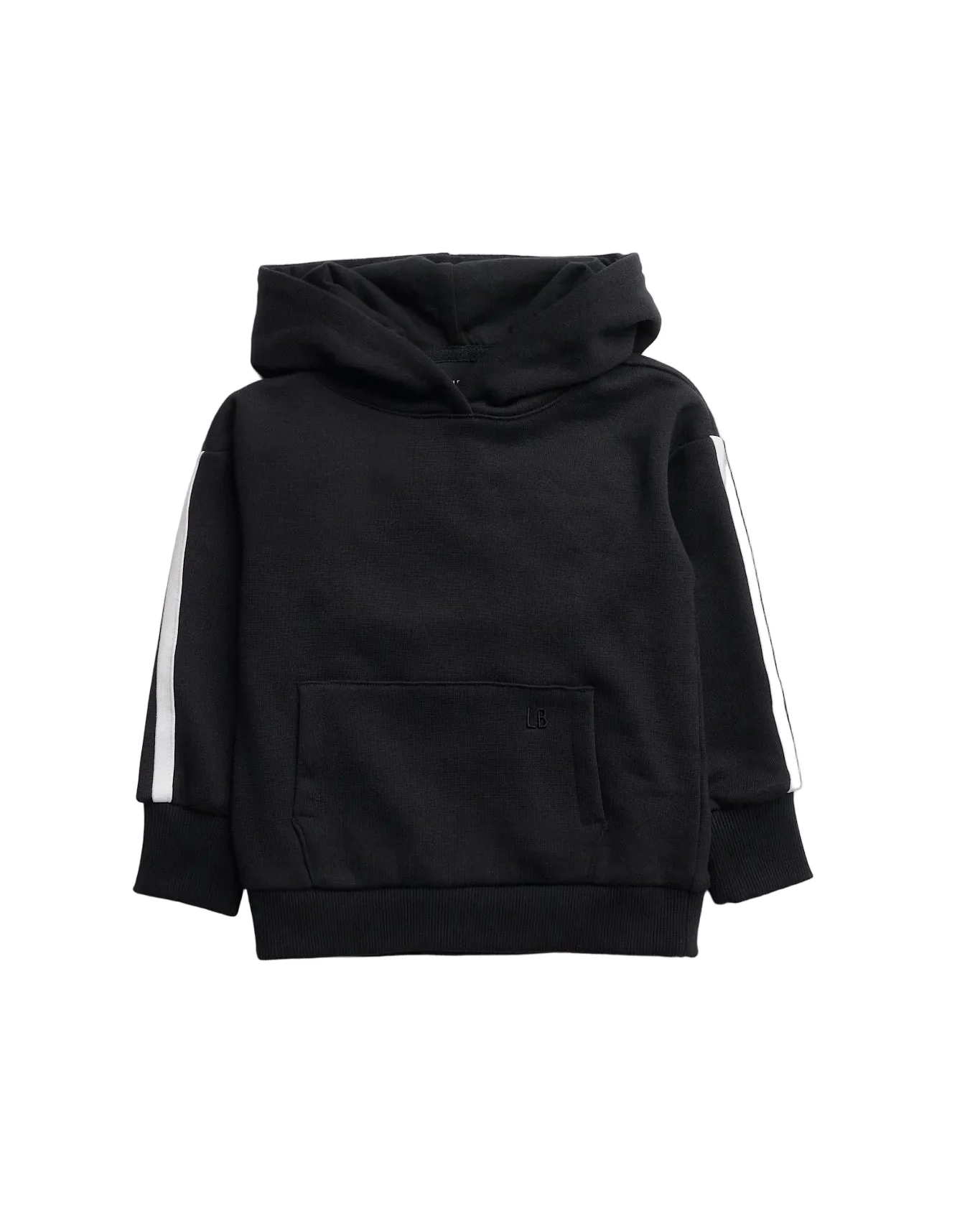 Side Trim Hoodie - Black - Image 10