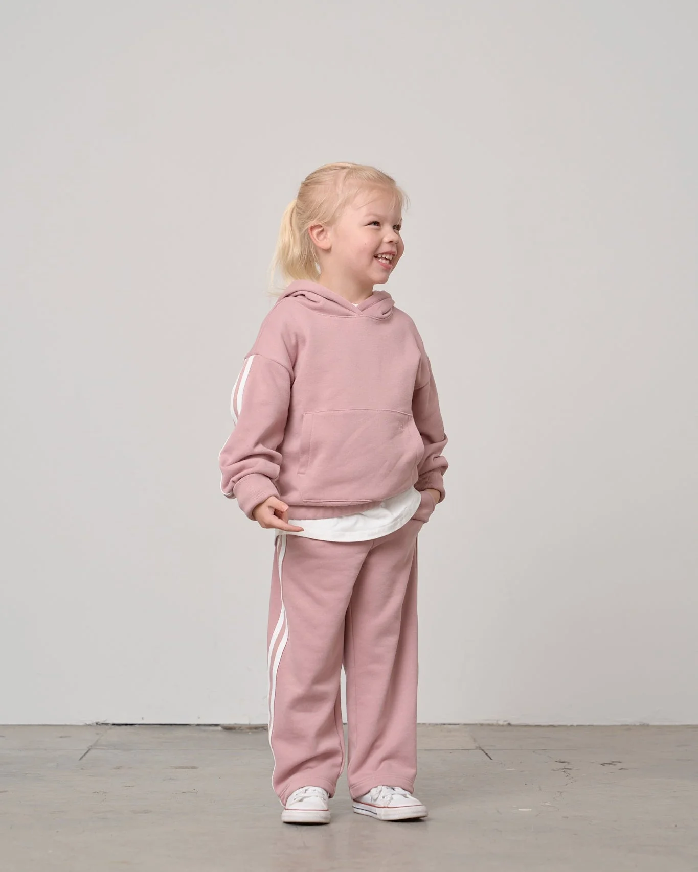 Side Trim Pant - Dusty Rosewood - Image 4