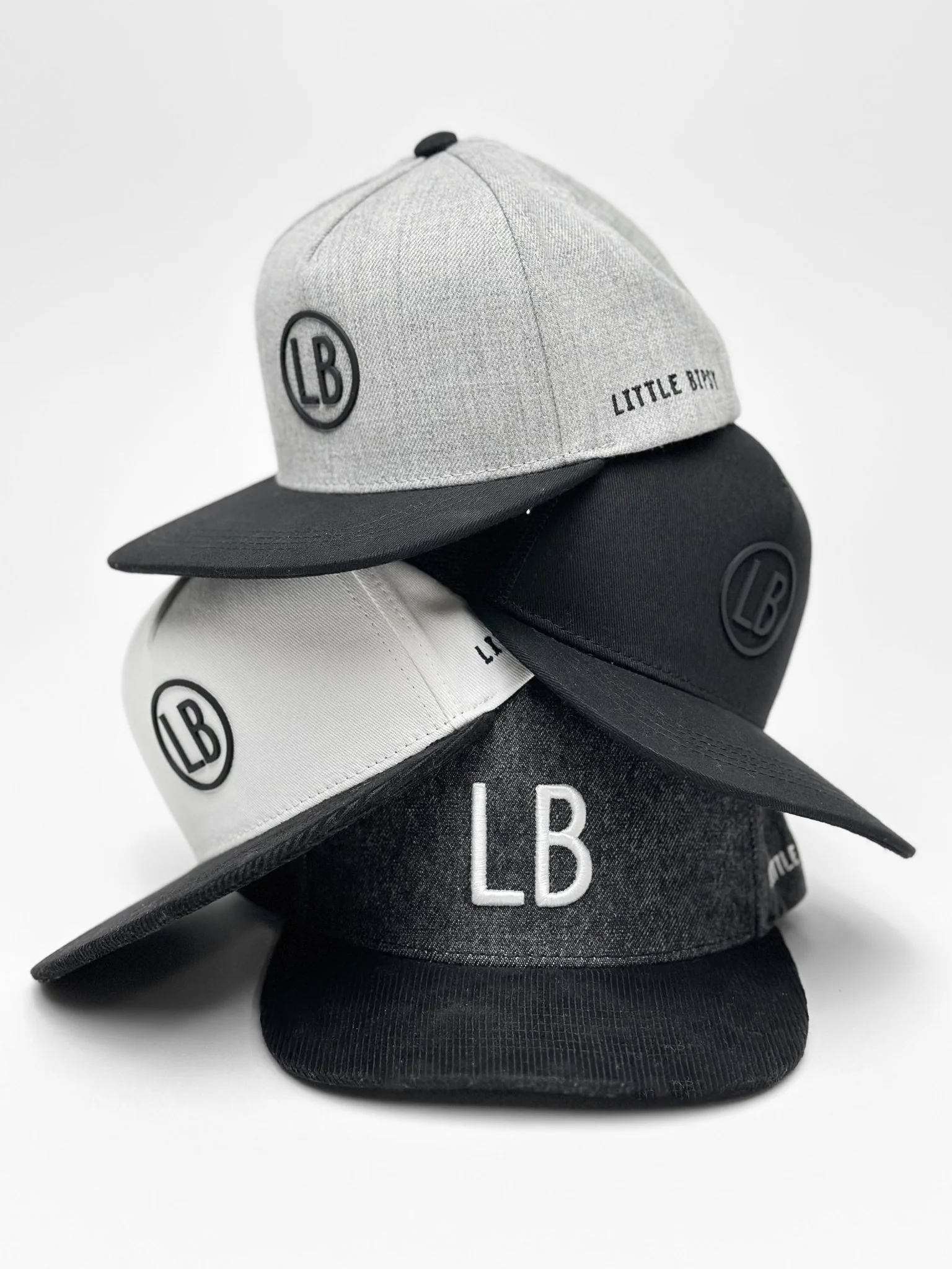 Snapback Hat - Light Grey - Image 8