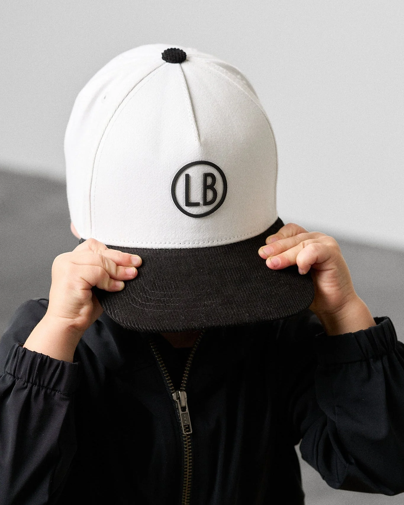 Snapback Hat - White - Image 3