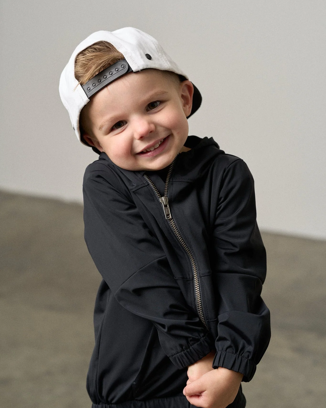 Snapback Hat - White - Image 8