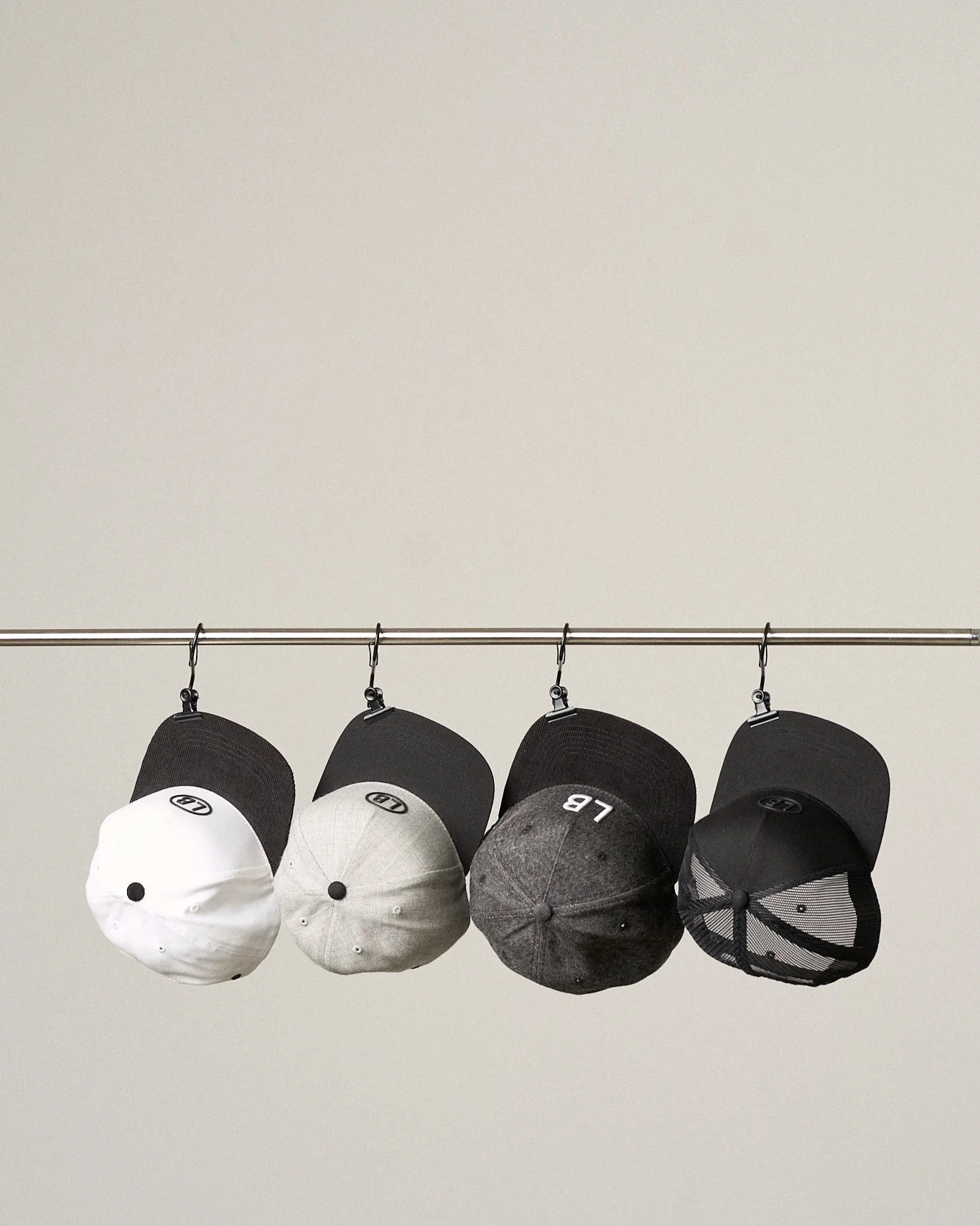 Snapback Hat - White - Image 9