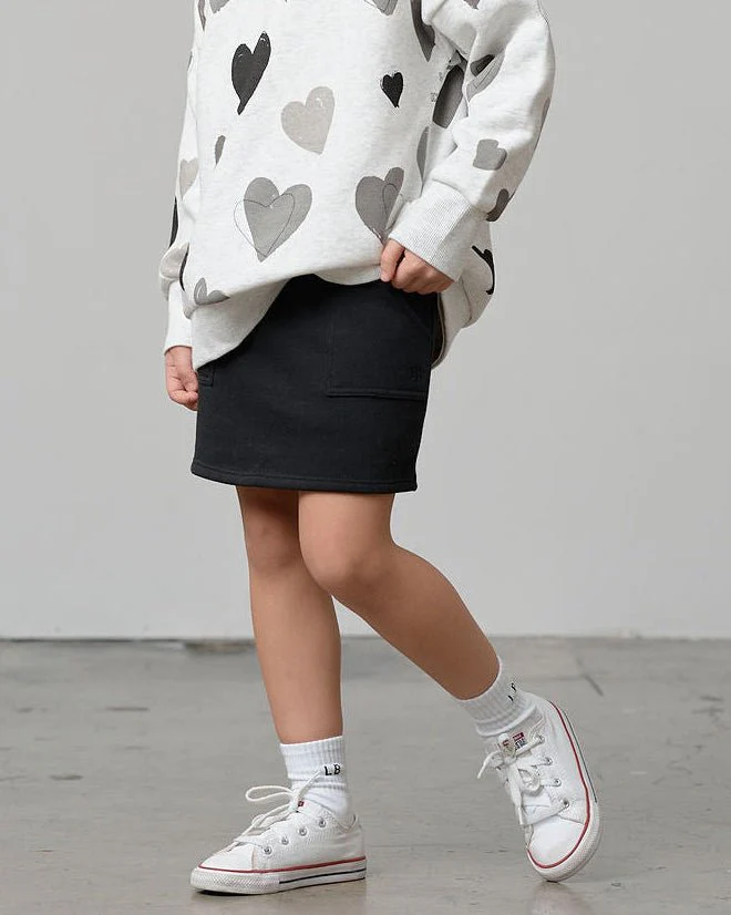 Stitch Pocket Skort - Black - Image 5