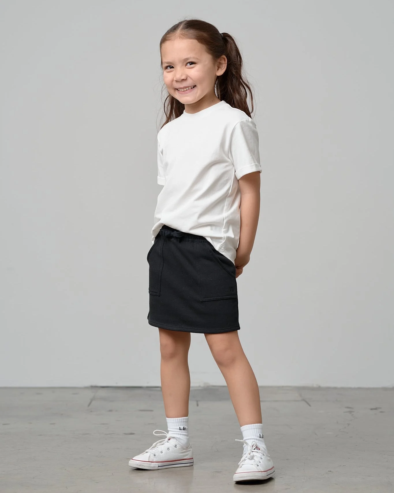 Stitch Pocket Skort - Black - Image 6