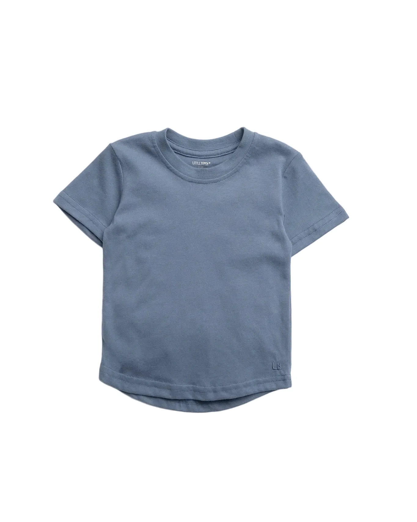 Swoop Elevated Tee - Worn Indigo - Image 11