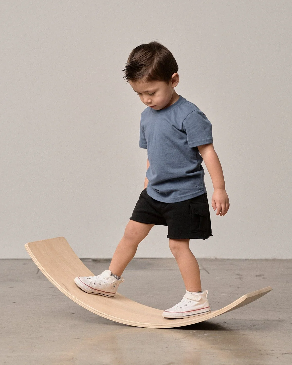 Swoop Elevated Tee - Worn Indigo - Image 9