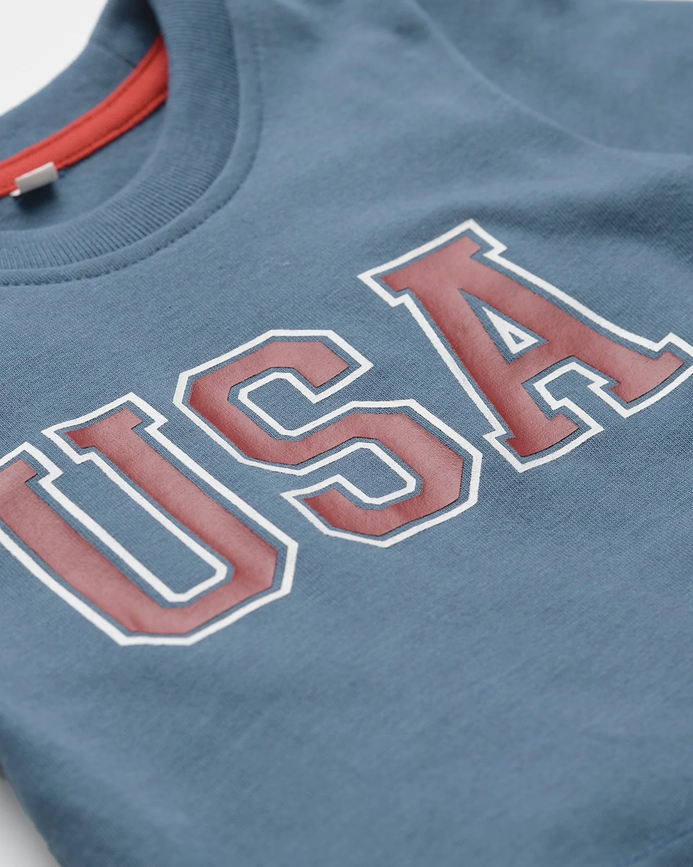 USA Elevated Tee - Worn Indigo - Image 12