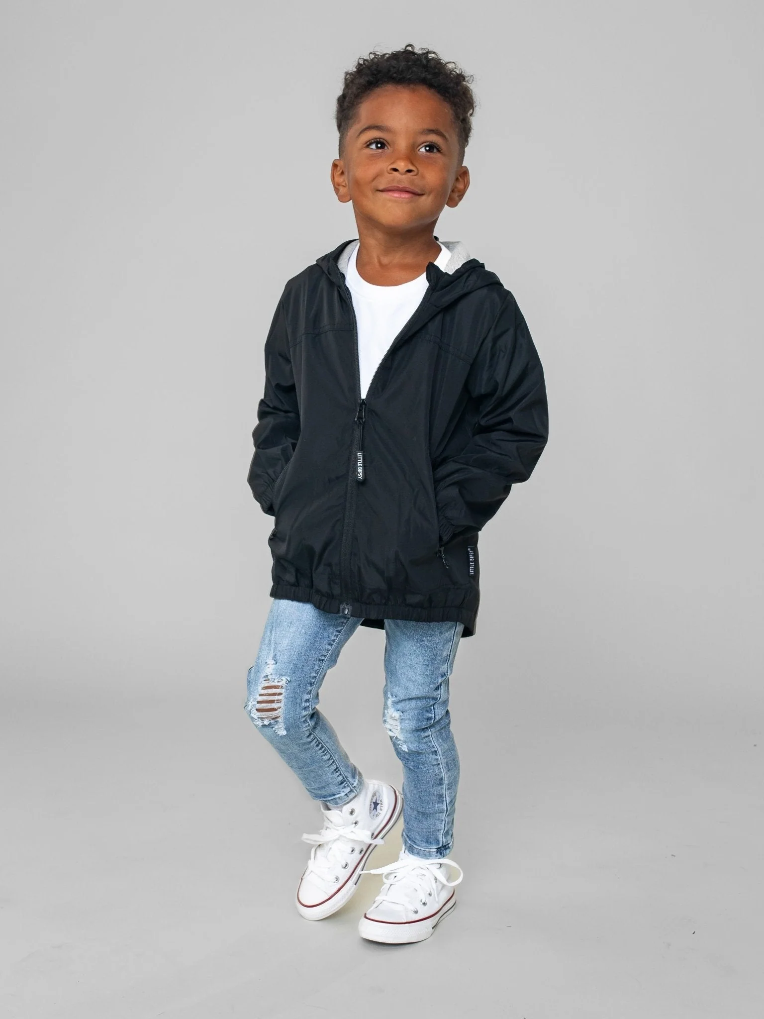 Windbreaker - Black - Image 4